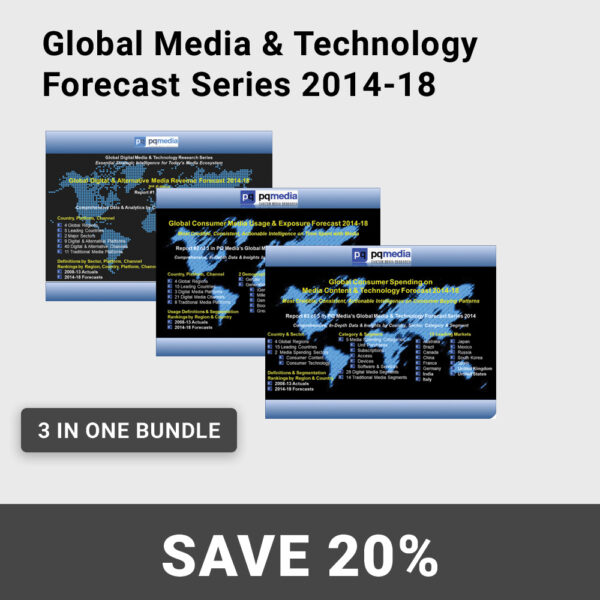 Global Consumer Spending on Media Content & Technology Forecast 2014-18