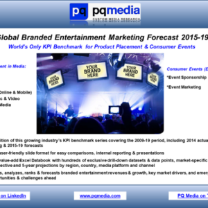 Global Branded Entertainment Marketing Forecast 2015