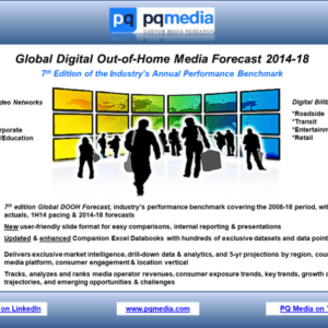 Global Digital Out-of-Home Media Forecast 2014