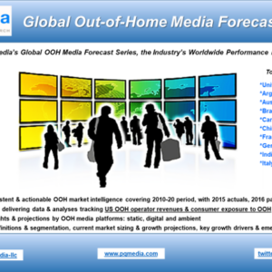 Global Out-of-Home Media Forecast 2017