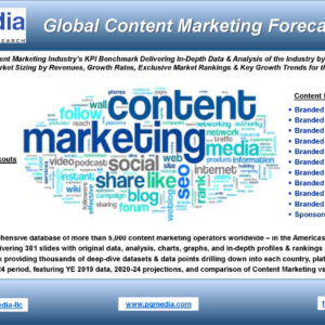 Global Content Marketing Forecast 2020