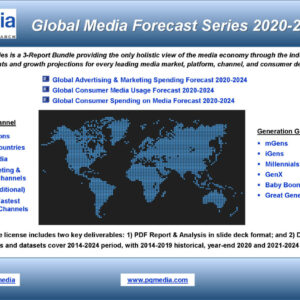 Global Media Forecast Series 2020-2024 (3-Report Bundle)