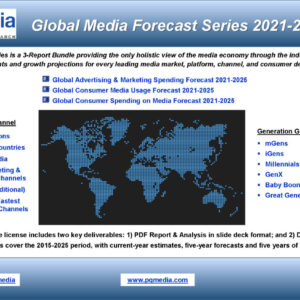 Global Media Forecast Series 2021-2025 (3-Report Bundle)