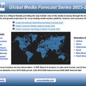 Global Media Forecast Series 2025 (Special 3-Report Bundle)